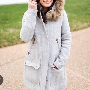 J.Crew Wool Chateau Parka